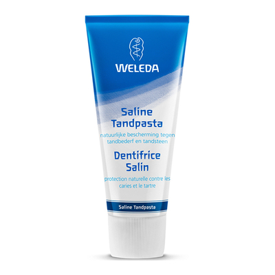 Weleda natuurcosmetica Saline tandpasta Weleda natuurcosmetica Saline tandpasta afbeelding