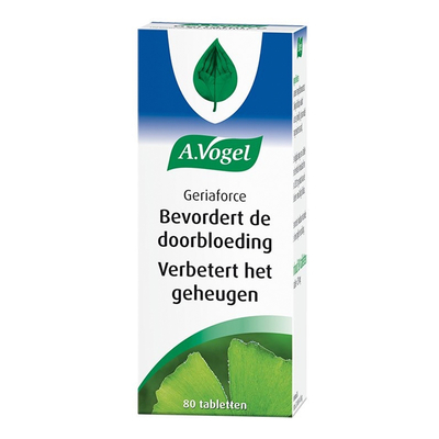 A.Vogel Geriaforce Tabletten (Ginkgo biloba) afbeelding