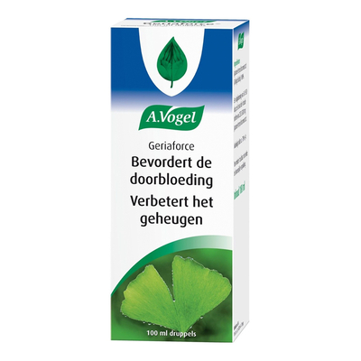 A.Vogel Geriaforce Tropfen (Ginkgo biloba Tinktur) A.Vogel Geriaforce Tropfen (Ginkgo biloba Tinktur) Abbildung