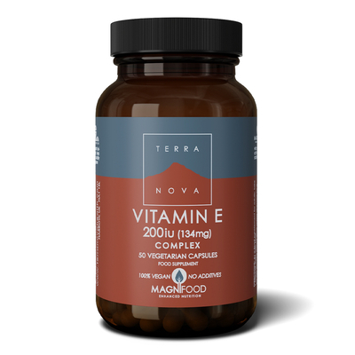 Terranova Vitamine E 200IU complex Terranova Vitamine E 200IU complex afbeelding