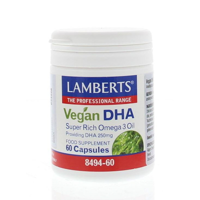 Lamberts Vegan DHA 250mg Lamberts Vegan DHA 250mg image