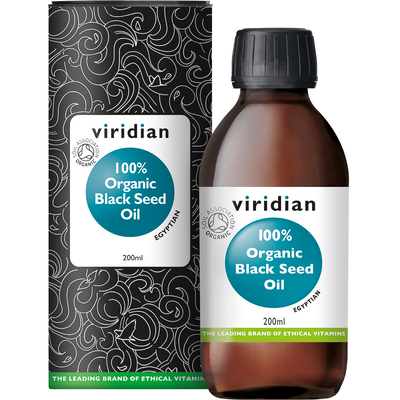 Viridian Organic Black Seed Oil Viridian Organic Black Seed Oil afbeelding