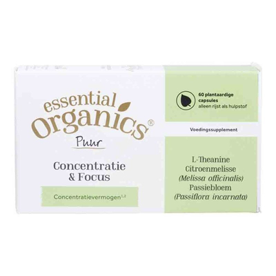 Essential Organics Puur Concentratie & Focus Essential Organics Puur Concentratie & Focus afbeelding