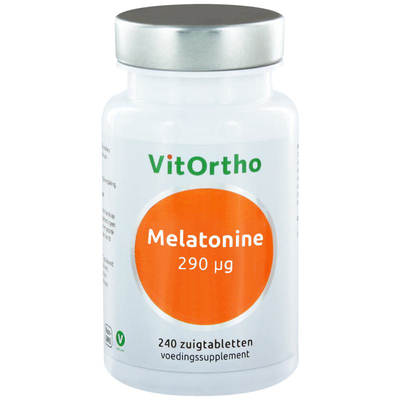 Vitortho Melatonine 290 mcg Vitortho Melatonine 290 mcg afbeelding