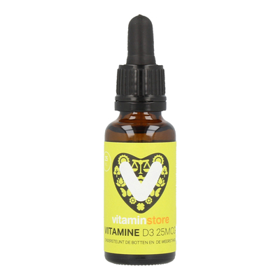 Vitaminstore Vitamin D3 Liquid 25 mcg (1000 IU per drop) image