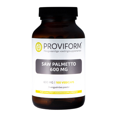 Proviform Saw palmetto 600 mg Proviform Saw palmetto 600 mg afbeelding