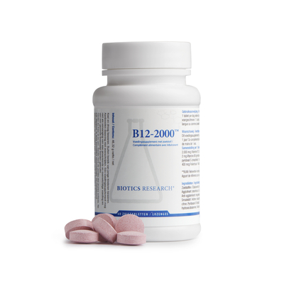 Biotics Vitamin B12 2000 mcg Biotics Vitamin B12 2000 mcg Abbildung