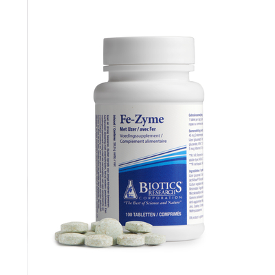 Biotics FE zyme 25 mg Biotics FE zyme 25 mg afbeelding