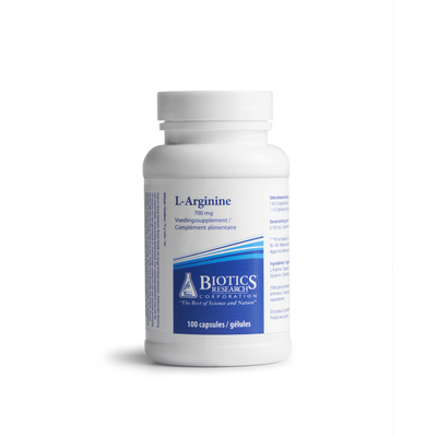 Biotics L-Arginine 700 mg Biotics L-Arginine 700 mg afbeelding