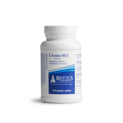 Biotics L-Lysine 500 mg Biotics L-Lysine 500 mg image