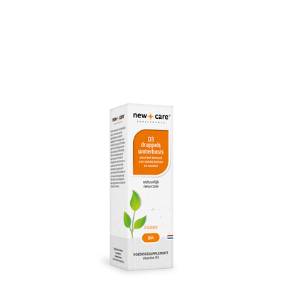 New Care Vitamine D3 Druppels op Waterbasis New Care Vitamine D3 Druppels op Waterbasis afbeelding