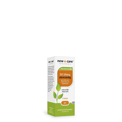 New Care Vitamin D3 10 mcg Plant-based New Care Vitamin D3 10 mcg Plant-based image