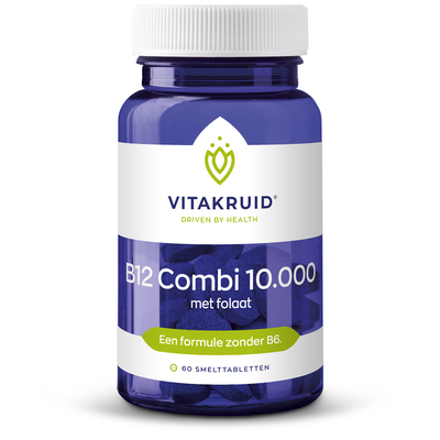 Vitakruid B12 Combi 10.000 met folaat Vitakruid B12 Combi 10.000 met folaat afbeelding