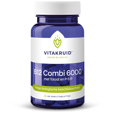 Vitakruid B12 Combi 6000 mit Folat & P5P Vitakruid B12 Combi 6000 mit Folat & P5P Abbildung