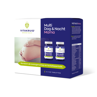 Vitakruid Multi dag & nacht mama 2 x 30 stuks Vitakruid Multi dag & nacht mama 2 x 30 stuks afbeelding