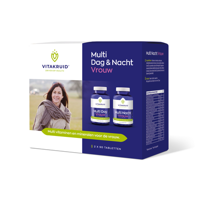 Vitakruid Multi Tag & Nacht Frau 2 x 90 Tabletten Vitakruid Multi Tag & Nacht Frau 2 x 90 Tabletten Abbildung