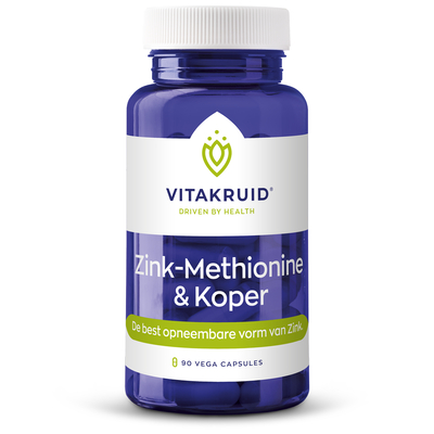 Vitakruid Zink methionine koper Vitakruid Zink methionine koper afbeelding
