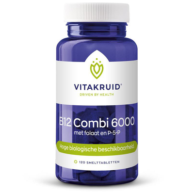 Vitakruid B12 Combi 6000 mit Folat & P-5-P Vitakruid B12 Combi 6000 mit Folat & P-5-P Abbildung