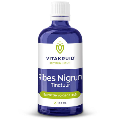Vitakruid Ribes Nigrum Tinctuur Vitakruid Ribes Nigrum Tinctuur afbeelding