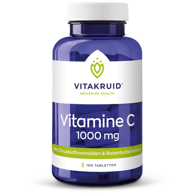 Vitakruid Vitamine C 1000 mg Vitakruid Vitamine C 1000 mg afbeelding