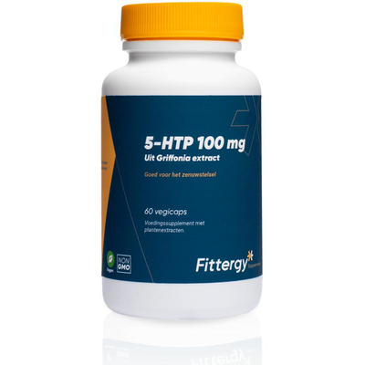 Fittergy 5-HTP 100 mg Griffonia Extract Fittergy 5-HTP 100 mg Griffonia Extract afbeelding