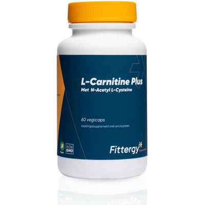 Fittergy Acetyl-L-Carnitine Plus Fittergy Acetyl-L-Carnitine Plus afbeelding
