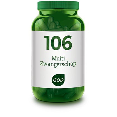 AOV Voedingssupplementen 106 Multi zwangerschap AOV Voedingssupplementen 106 Multi zwangerschap afbeelding
