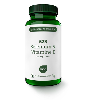 AOV Voedingssupplementen 523 Selenium & Vitamine E AOV Voedingssupplementen 523 Selenium & Vitamine E afbeelding