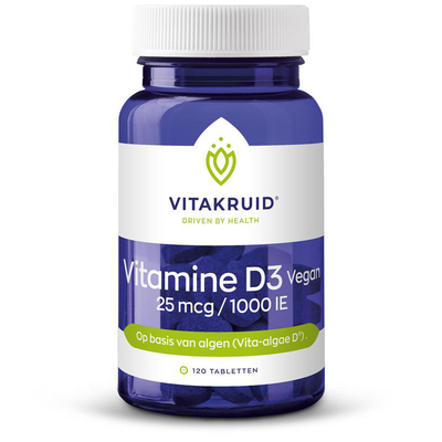 Vitakruid Vitamin D3 Vegan 25 mcg / 1000 IE Vitakruid Vitamin D3 Vegan 25 mcg / 1000 IE Abbildung
