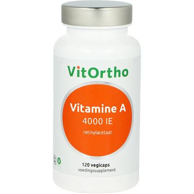 Vitortho Vitamine A 4000IE Vitortho Vitamine A 4000IE afbeelding