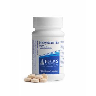 Biotics Methylfolate Plus 800 mcg Biotics Methylfolate Plus 800 mcg afbeelding