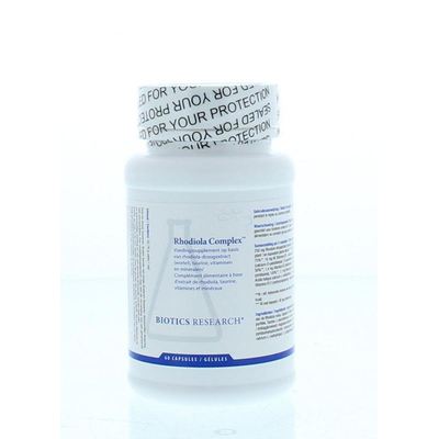 Biotics Rhodiola Complex Biotics Rhodiola Complex Abbildung