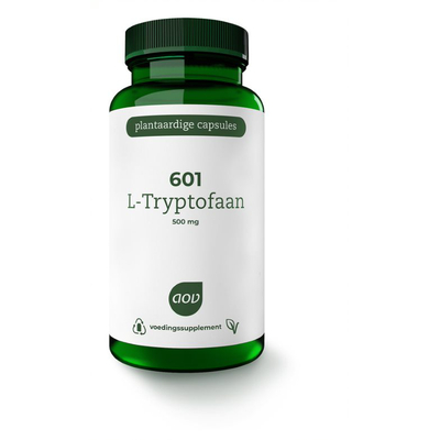AOV Voedingssupplementen 601 L-Tryptofaan AOV Voedingssupplementen 601 L-Tryptofaan afbeelding