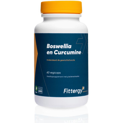 Fittergy Boswellia en Curcumine Fittergy Boswellia en Curcumine afbeelding