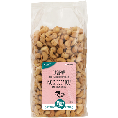TerraSana Cashewnüsse geröstet mit Salz TerraSana Cashewnüsse geröstet mit Salz Abbildung