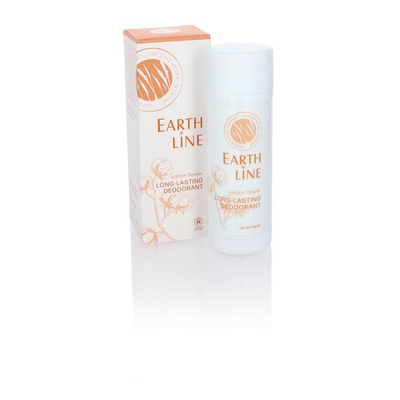 Earth-line Long Lasting Deodorant Cotton Flower Earth-line Long Lasting Deodorant Cotton Flower afbeelding