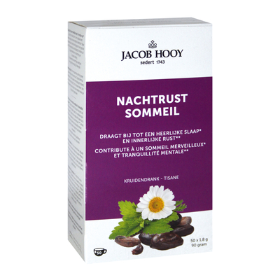 Jacob Hooy Nachtrust Theezakjes Jacob Hooy Nachtrust Theezakjes afbeelding