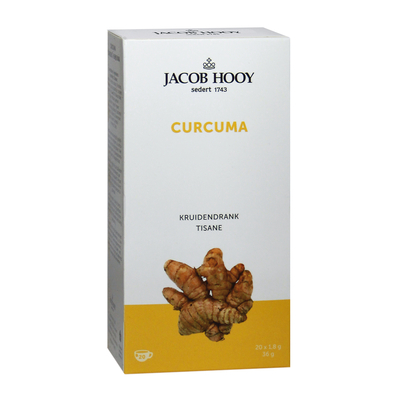 Jacob Hooy Curcuma Theezakjes Gold Jacob Hooy Curcuma Theezakjes Gold afbeelding