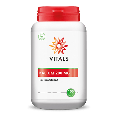 Vitals Kalium 200 mg (kaliumcitraat) Vitals Kalium 200 mg (kaliumcitraat) afbeelding