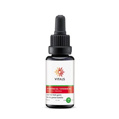 Vitals Vitamine D3 Druppels Vitals Vitamine D3 Druppels afbeelding