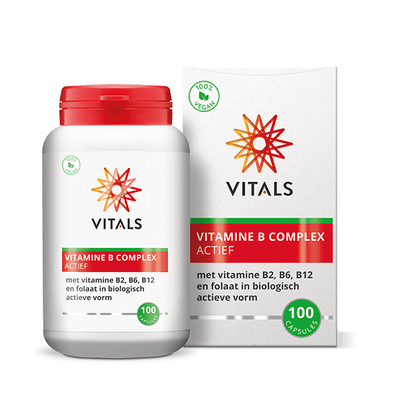 Vitals Vitamine B Complex Actief Vitals Vitamine B Complex Actief afbeelding