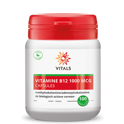 Vitals Vitamine B12 1000 mcg afbeelding