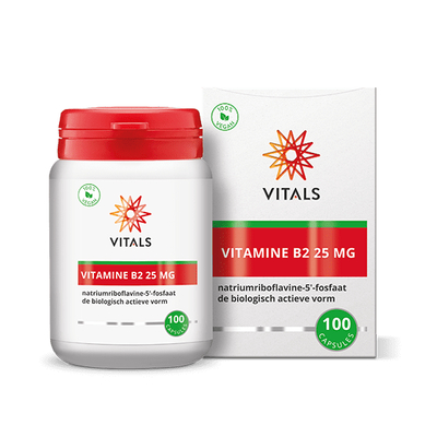 Vitals Vitamine B2 riboflavine 5 fosfaat Vitals Vitamine B2 riboflavine 5 fosfaat afbeelding