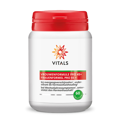 Vitals Frauenformel Pro 45+ (Maca, Traubensilberkerze, Ashwagandha, Pycnogenol) Vitals Frauenformel Pro 45+ (Maca, Traubensilberkerze, Ashwagandha, Pycnogenol) Abbildung