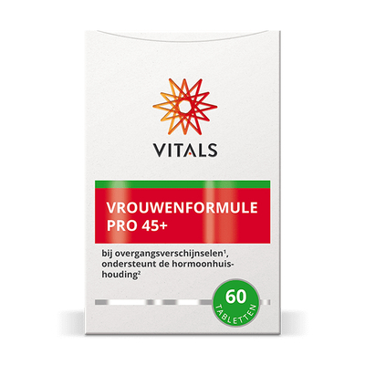 Vitals Frauenformel Pro 45+ (Maca, Traubensilberkerze, Ashwagandha, Pycnogenol) Vitals Frauenformel Pro 45+ (Maca, Traubensilberkerze, Ashwagandha, Pycnogenol) Abbildung