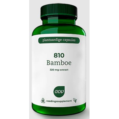 AOV Voedingssupplementen 810 Bamboe AOV Voedingssupplementen 810 Bamboe afbeelding