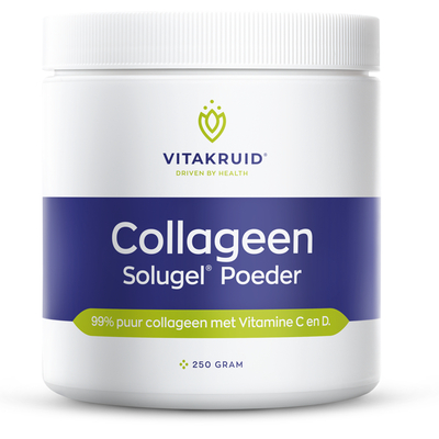 Vitakruid Collageen Solugel poeder met C en D Vitakruid Collageen Solugel poeder met C en D afbeelding