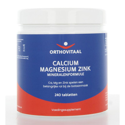 Orthovitaal Calcium Magnesium Zink Orthovitaal Calcium Magnesium Zink afbeelding