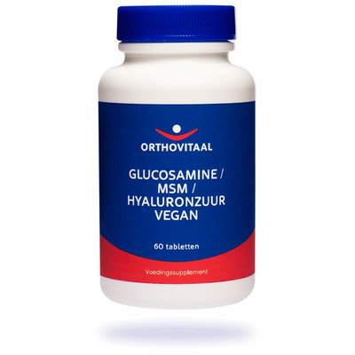 Orthovitaal Glucosamine, MSM & Hyaluronzuur Orthovitaal Glucosamine, MSM & Hyaluronzuur afbeelding