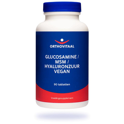 Orthovitaal Glucosamine, MSM & Hyaluronzuur Orthovitaal Glucosamine, MSM & Hyaluronzuur afbeelding